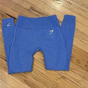 Gymshark Blue Performance Leggings